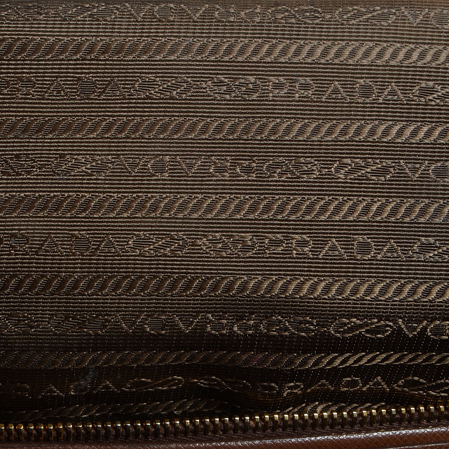 Prada Saffiano Lux Large Double Zip Tote Cocoa 9 of 12