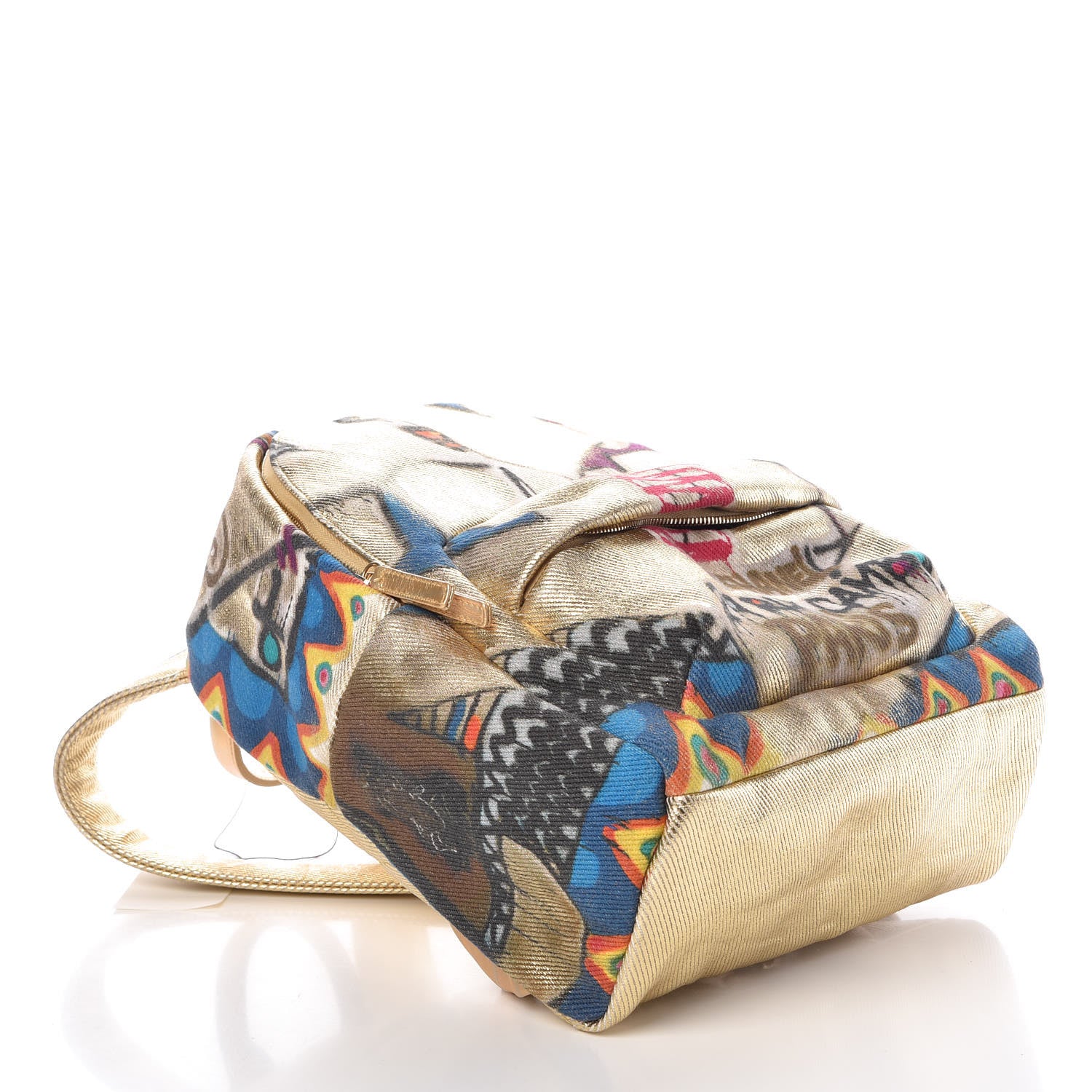Chanel Graffiti Printed Canvas Street Spirit Backpack Multicolor 4 of 10