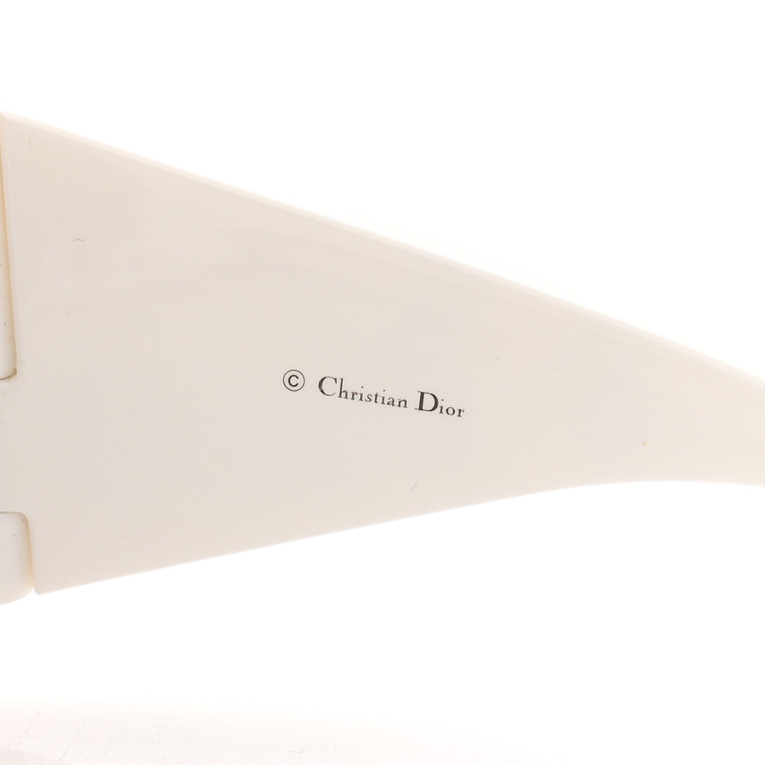Christian Dior Acetate Overshine 2 Sunglasses White Black 5 of 6
