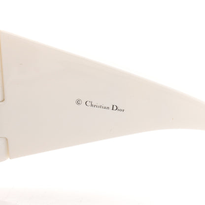 Christian Dior Acetate Overshine 2 Sunglasses White Black 5 of 6