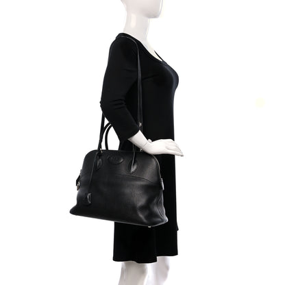 Hermes Taurillon Clemence Bolide 35 Black 2 of 11