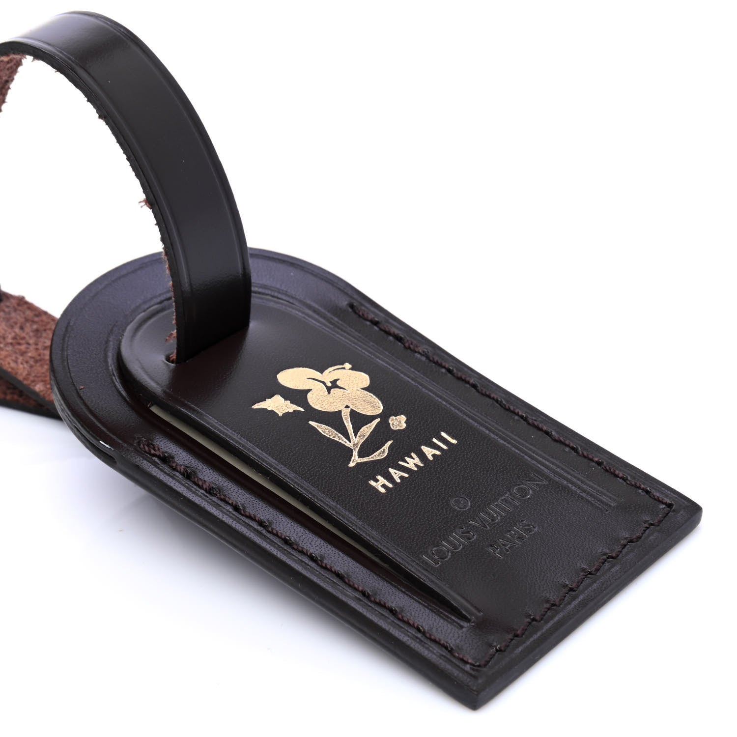 Louis Vuitton Calfskin Luggage Tag Ebene 5 of 5