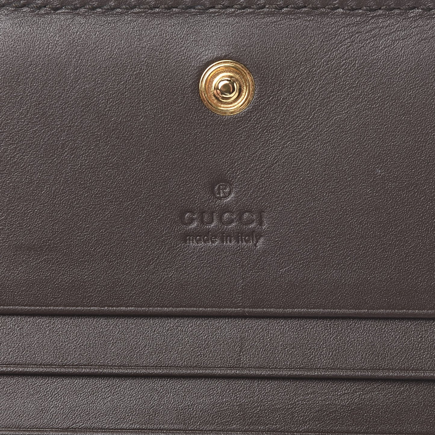 GG Supreme Monogram Card Case Beige
