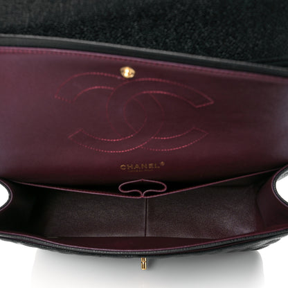 Chanel Caviar Quilted Jumbo Double Flap Black 5 of 10