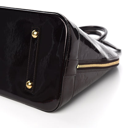 Louis Vuitton Vernis Alma MM Amarante 8 of 10