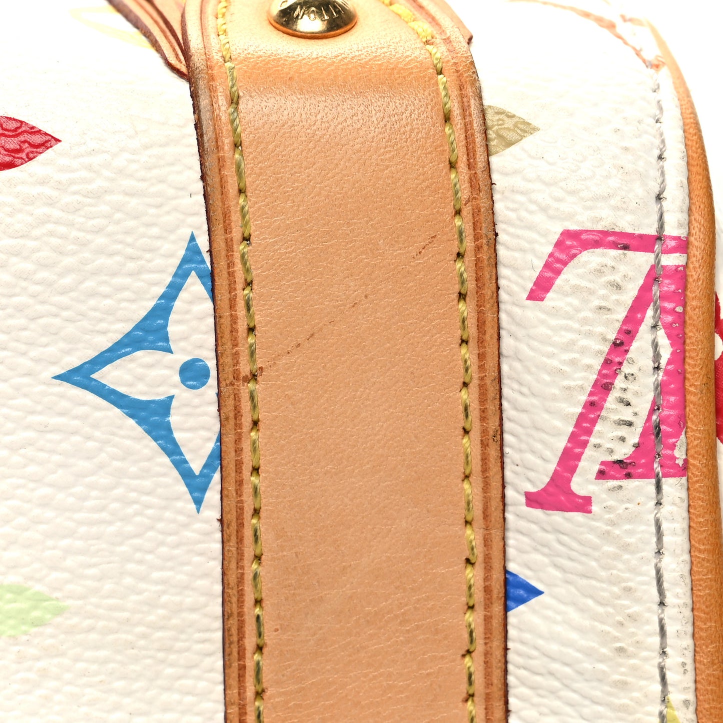 Monogram Multicolor Priscilla White