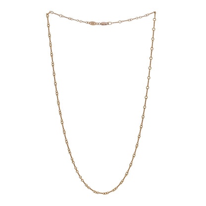 Chrome Hearts 22K Yellow Gold Twist Chain Necklace 18" 3 of 4