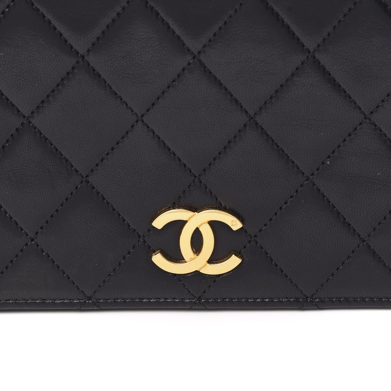 Chanel Lambskin Quilted Small Single Flap Black 10 of 10