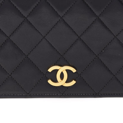 Chanel Lambskin Quilted Small Single Flap Black 10 of 10