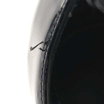 Saint Laurent Patent Calfskin Opyum 110 Sandals 36 Black 10 of 10