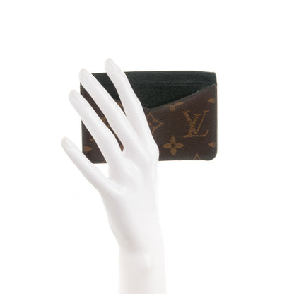 Louis Vuitton Monogram Macassar Neo Porte-Cartes Card Holder 2 of 7