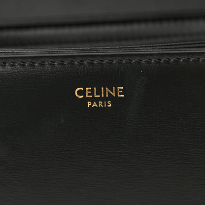 Celine Shiny Calfskin Medium Triomphe Black 7 of 11