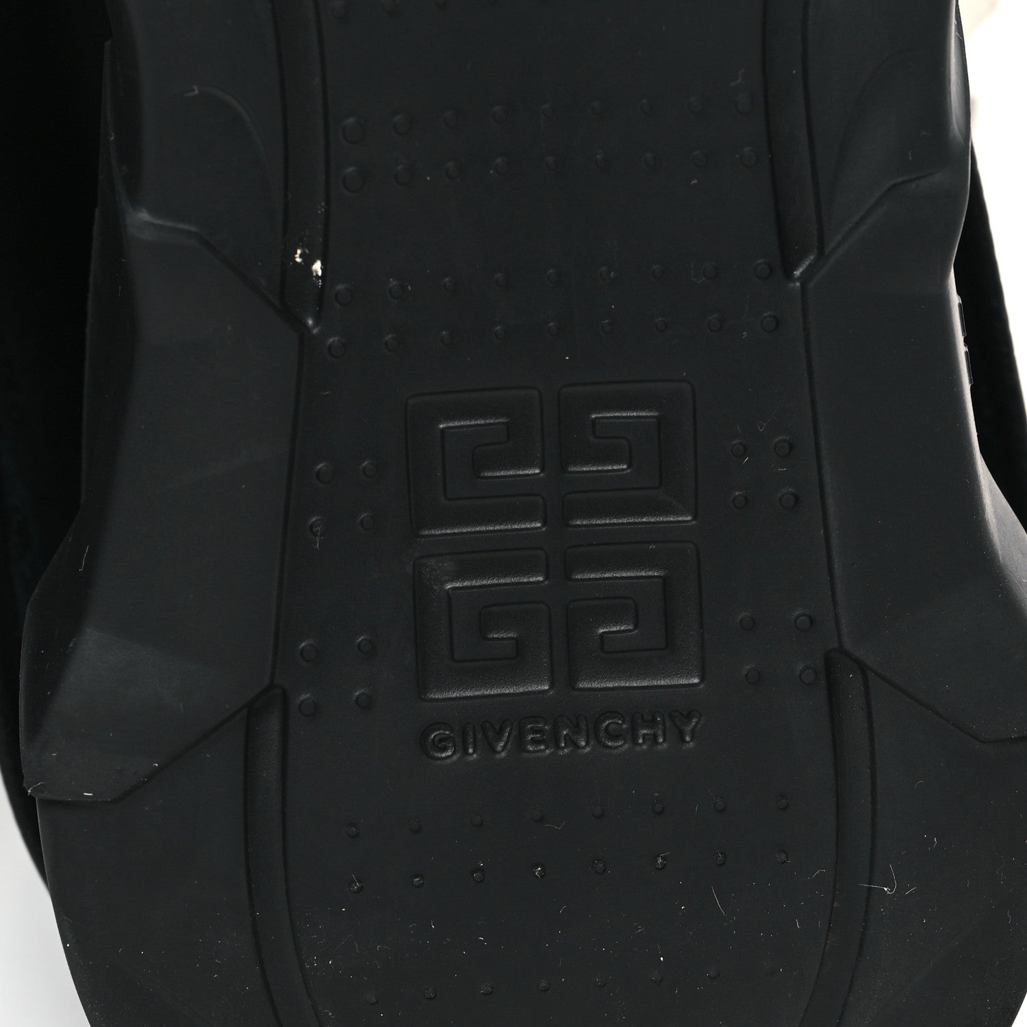 Givenchy Grained Calfskin Shark Lock Biker Ankle Boots 39 Black 6 of 8