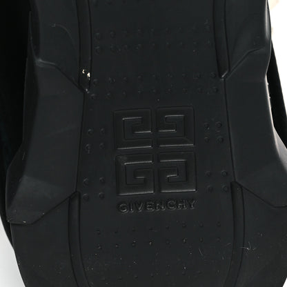 Givenchy Grained Calfskin Shark Lock Biker Ankle Boots 39 Black 6 of 8
