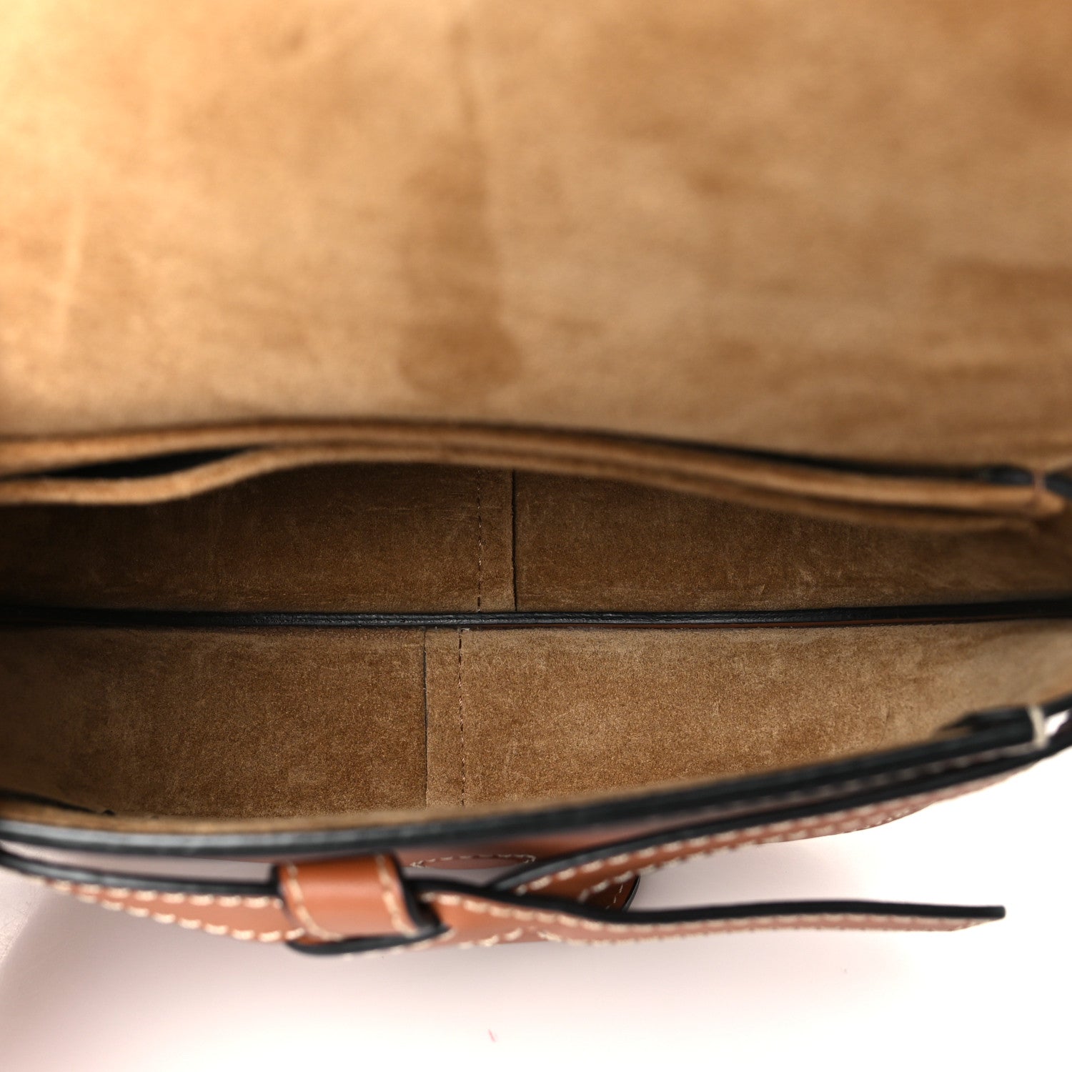 Loewe Calfskin Mini Gate Crossbody Bag  Rust 5 of 10