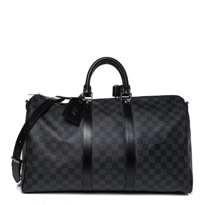 Louis Vuitton Damier Graphite Keepall Bandouliere 45 1 of 7