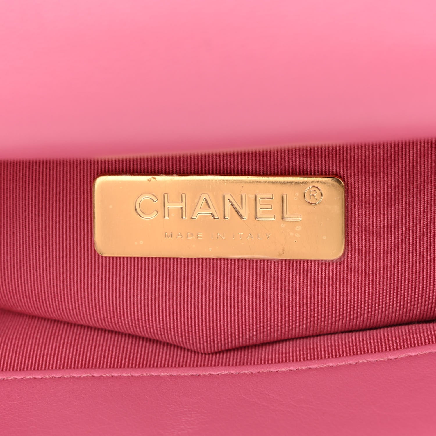 Chanel Lambskin Quilted Medium Chanel 19 Flap Pink 6 of 11
