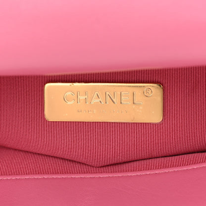 Chanel Lambskin Quilted Medium Chanel 19 Flap Pink 6 of 11