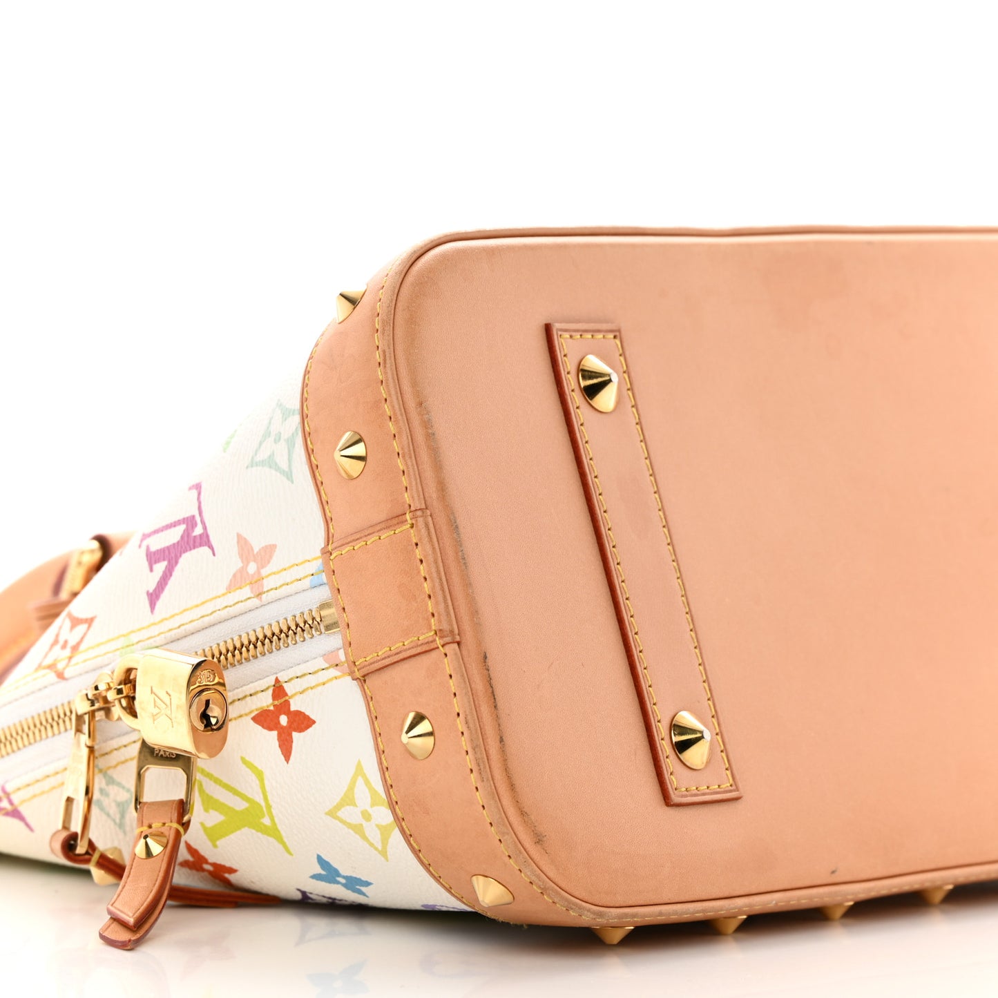 Monogram Multicolor Alma PM White