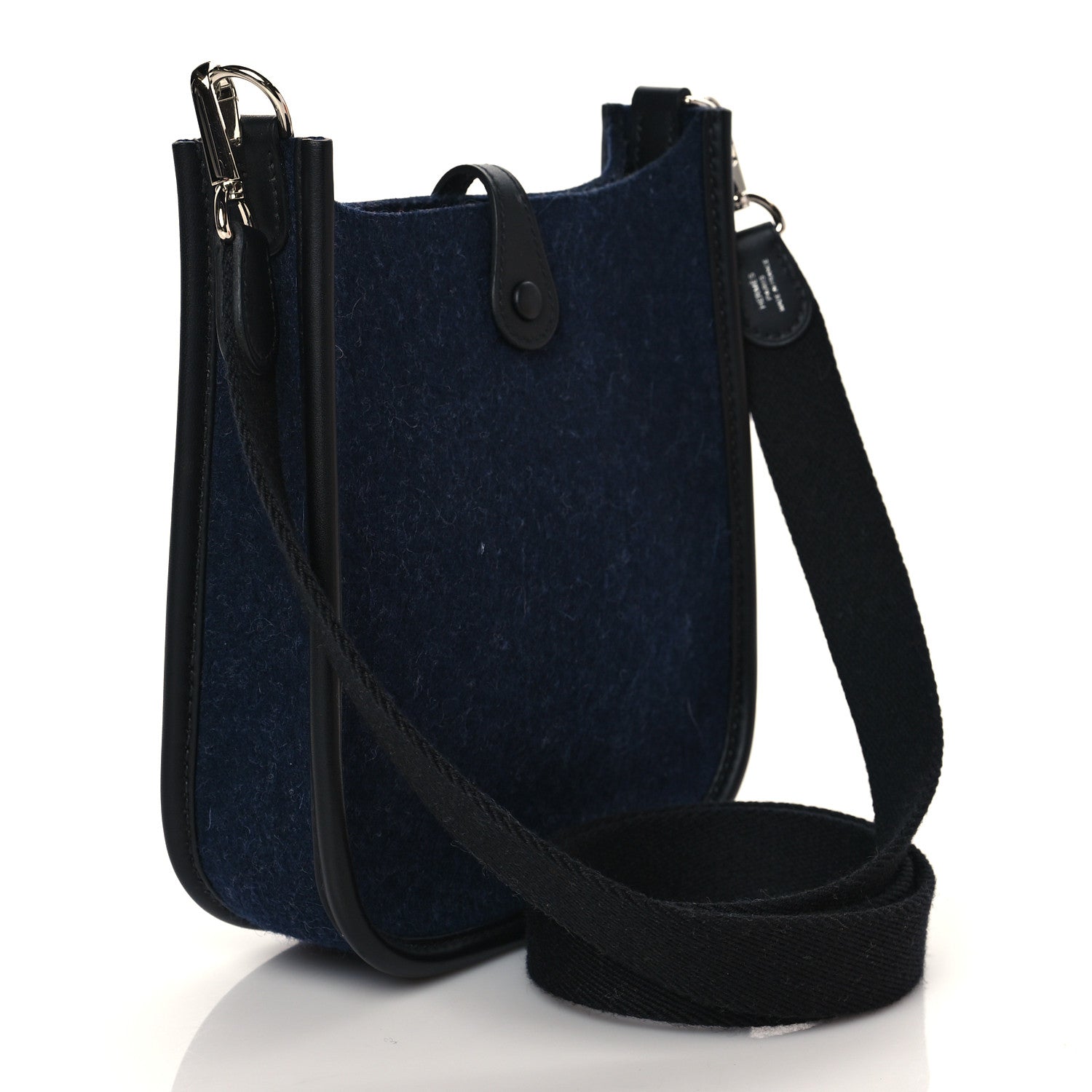 Hermes Feutre Swift Evelyne TPM Bleu Nuit Black 3 of 11