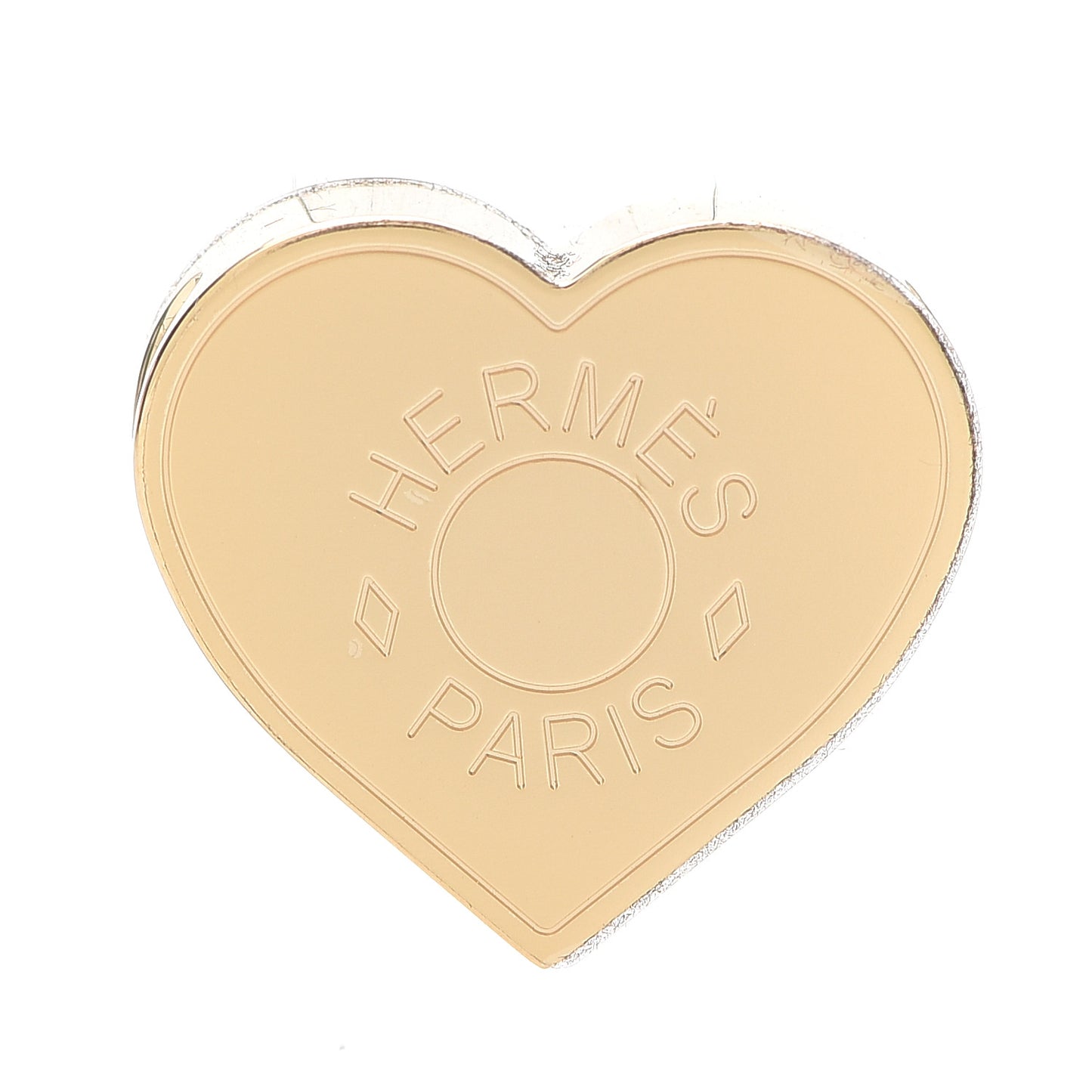 Permabrass Coeur Scarf Ring