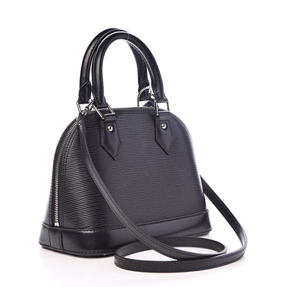 Louis Vuitton Epi Alma BB Black 3 of 9