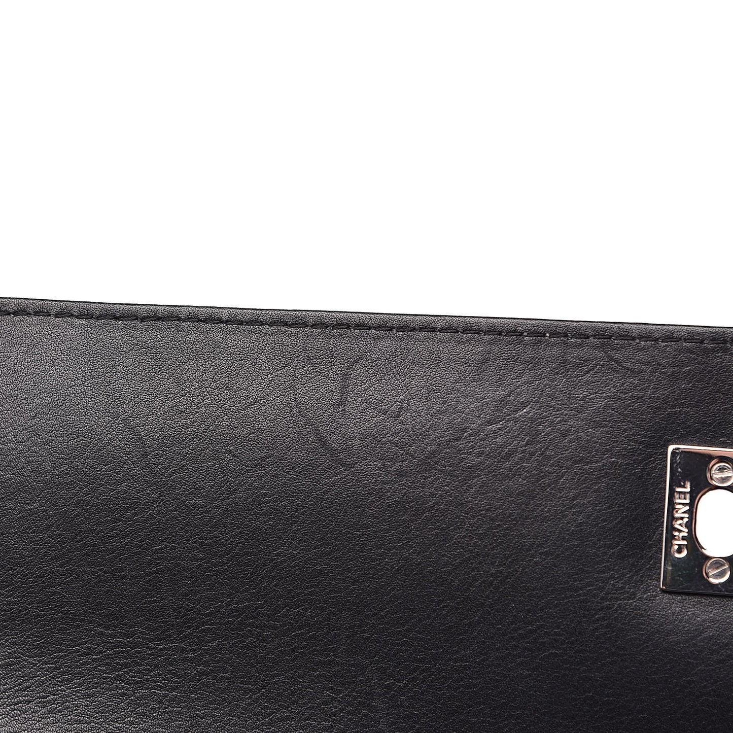 Calfskin Quilted In The Business Flap Bag Black
