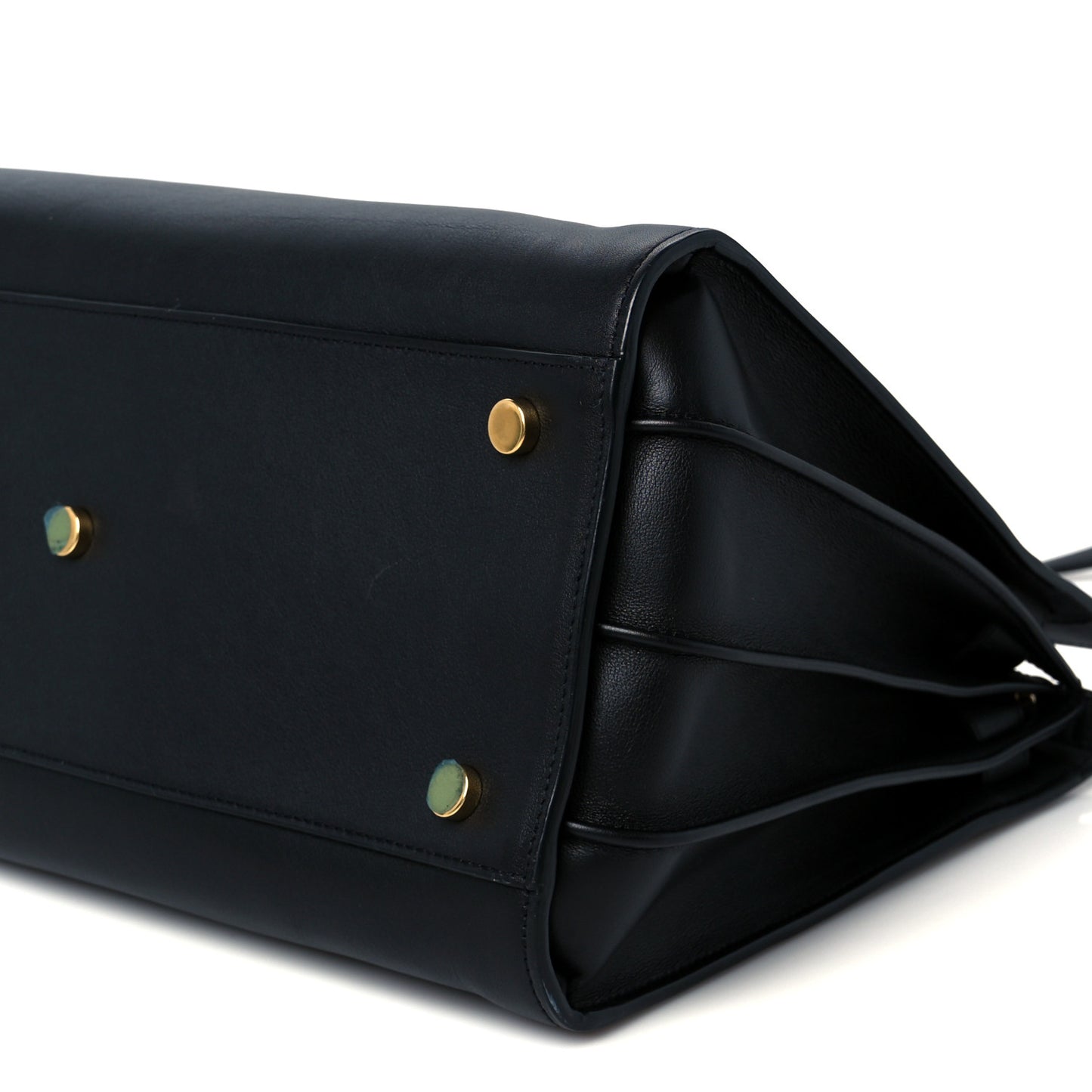 Calfskin Small Sac De Jour Black