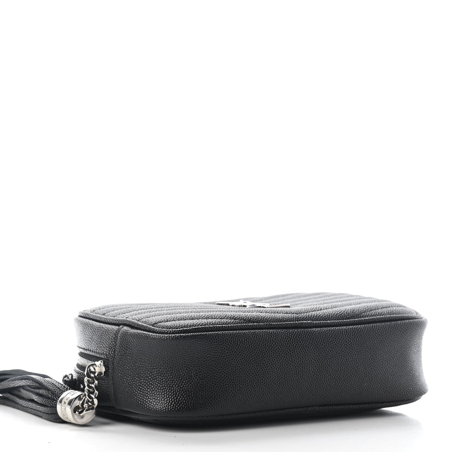 Grain De Poudre Matelasse Monogram Mini Lou Camera Bag Black