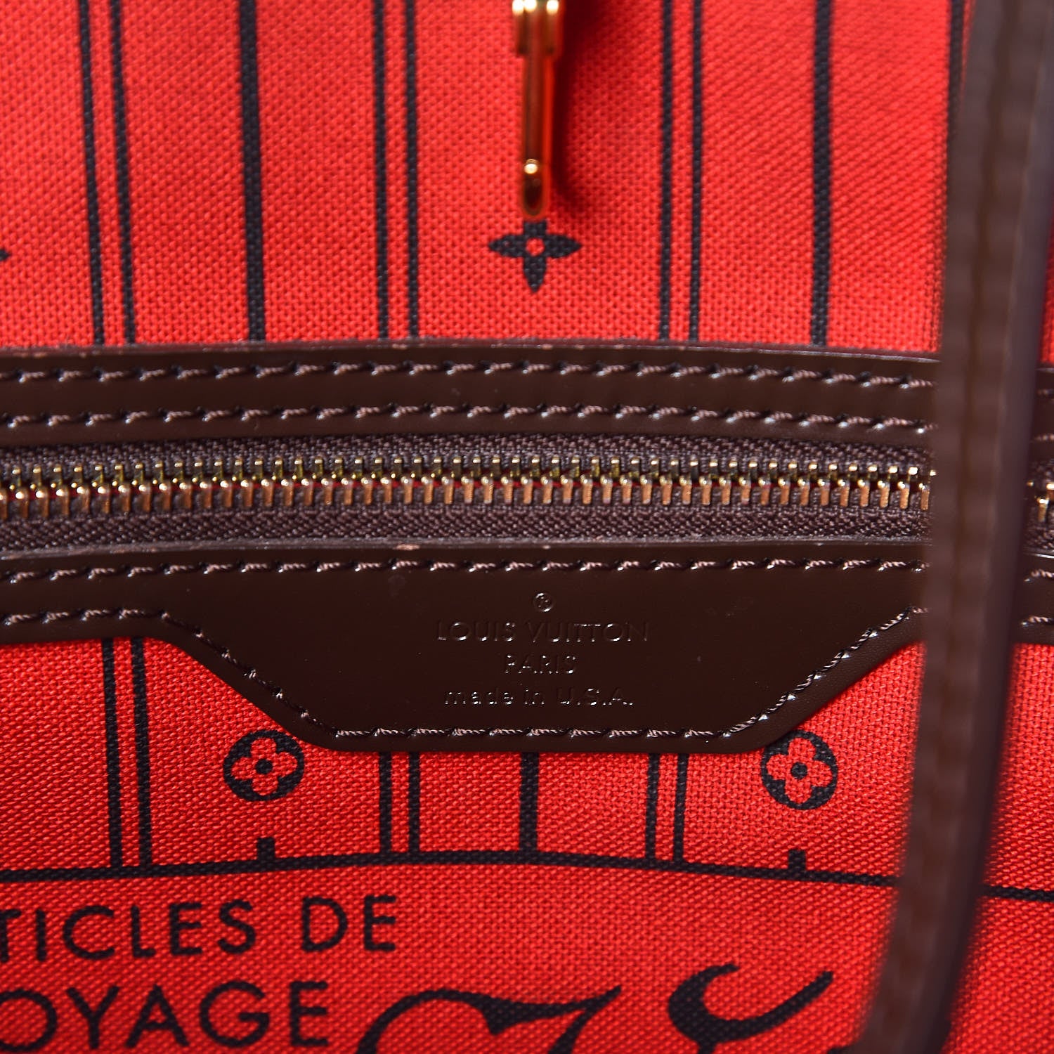 Louis Vuitton Damier Ebene Neverfull MM 10 of 15
