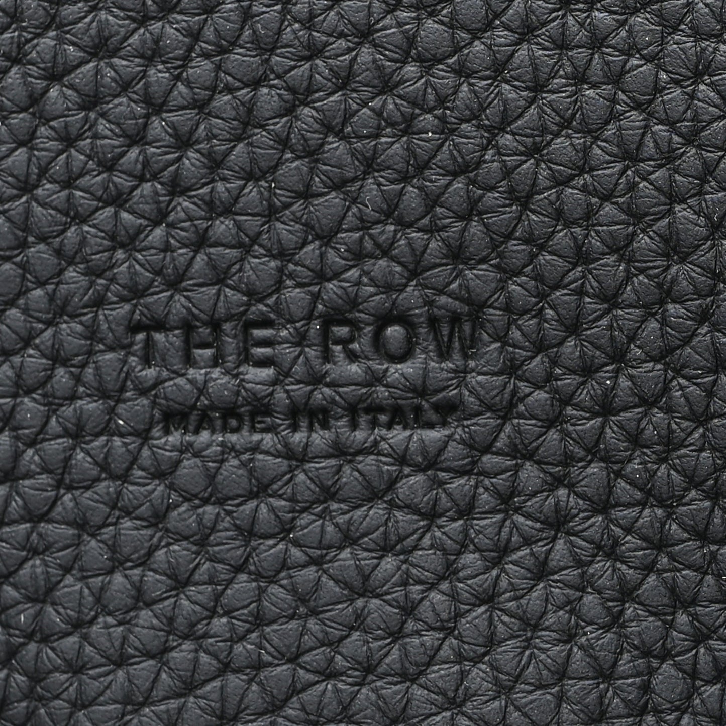 Matte Grained Calfskin Soft Margaux 15 Black