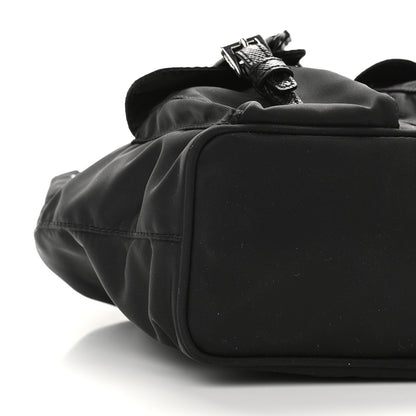 Prada Nylon Vela Mini Crossbody Backpack Black 7 of 8