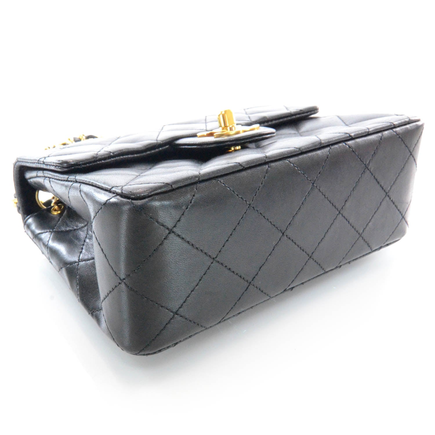 Chanel Lambskin Mini Flap Black 4 of 10
