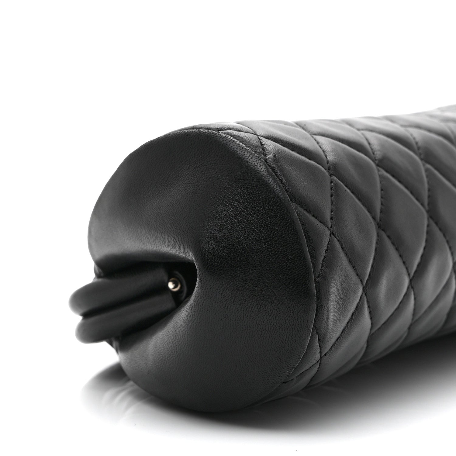 Chanel Lambskin Quilted Timeless Clutch Black 8 of 9