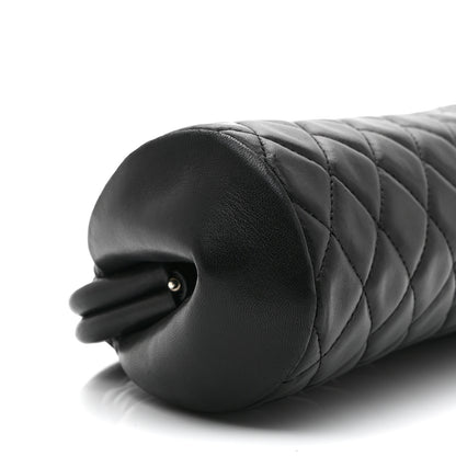 Chanel Lambskin Quilted Timeless Clutch Black 8 of 9
