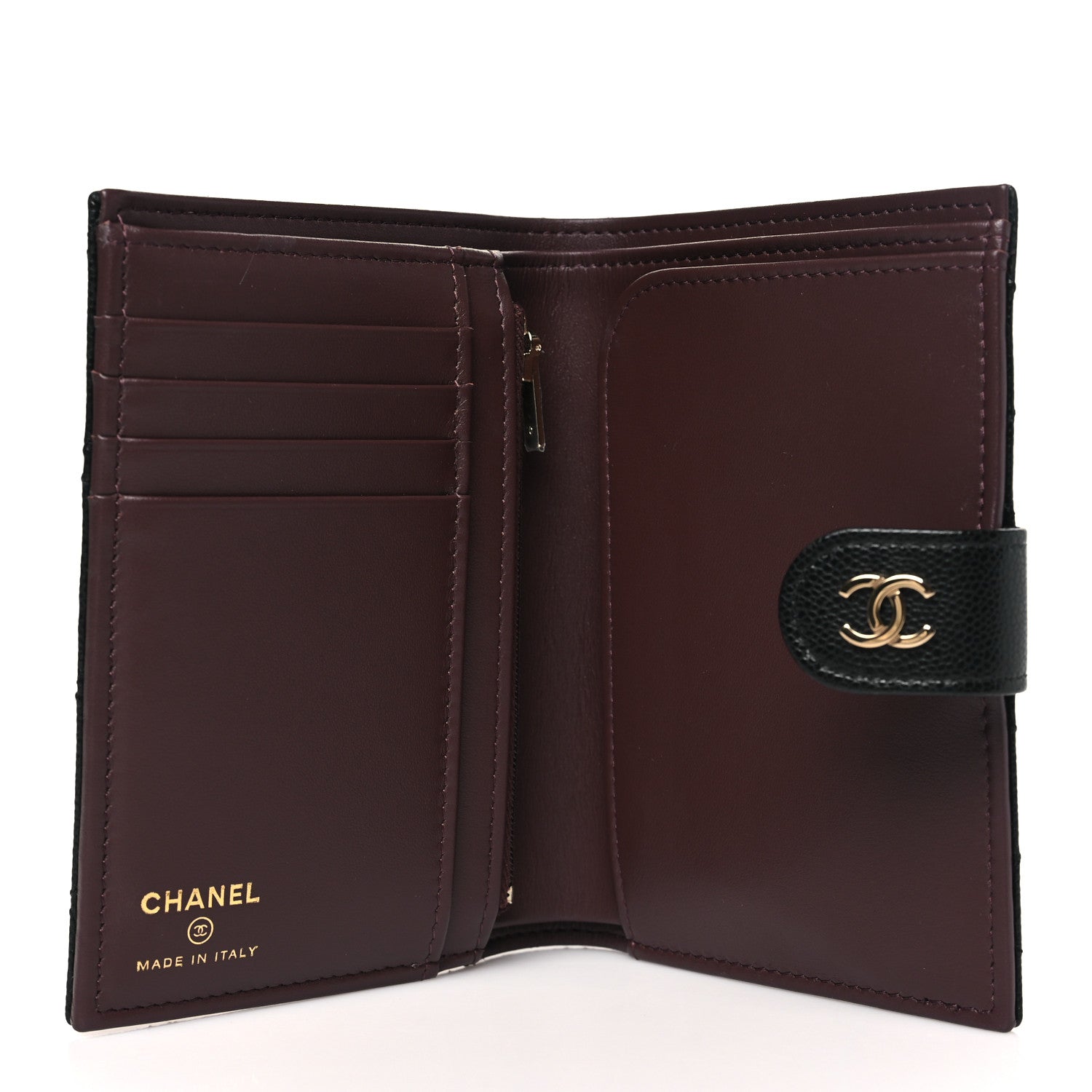 Chanel Caviar Quilted Passport Holder Black 5 of 8