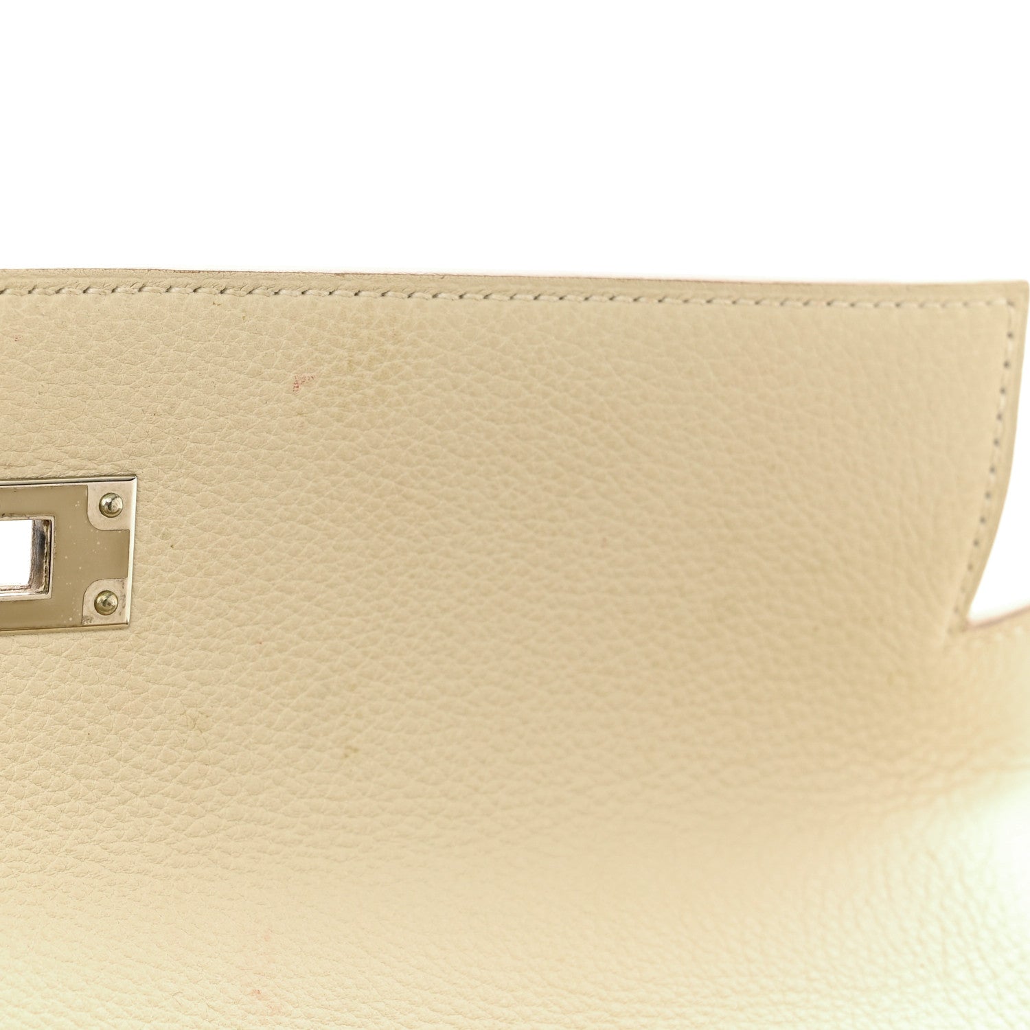 Hermes Togo Au Galop Kelly Retourne 32 Craie Rouge H Fauve Black 14 of 15