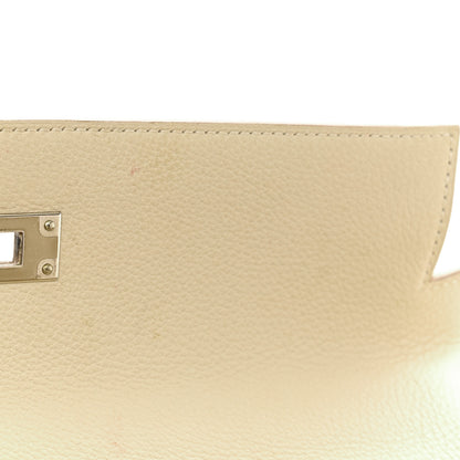 Hermes Togo Au Galop Kelly Retourne 32 Craie Rouge H Fauve Black 14 of 15
