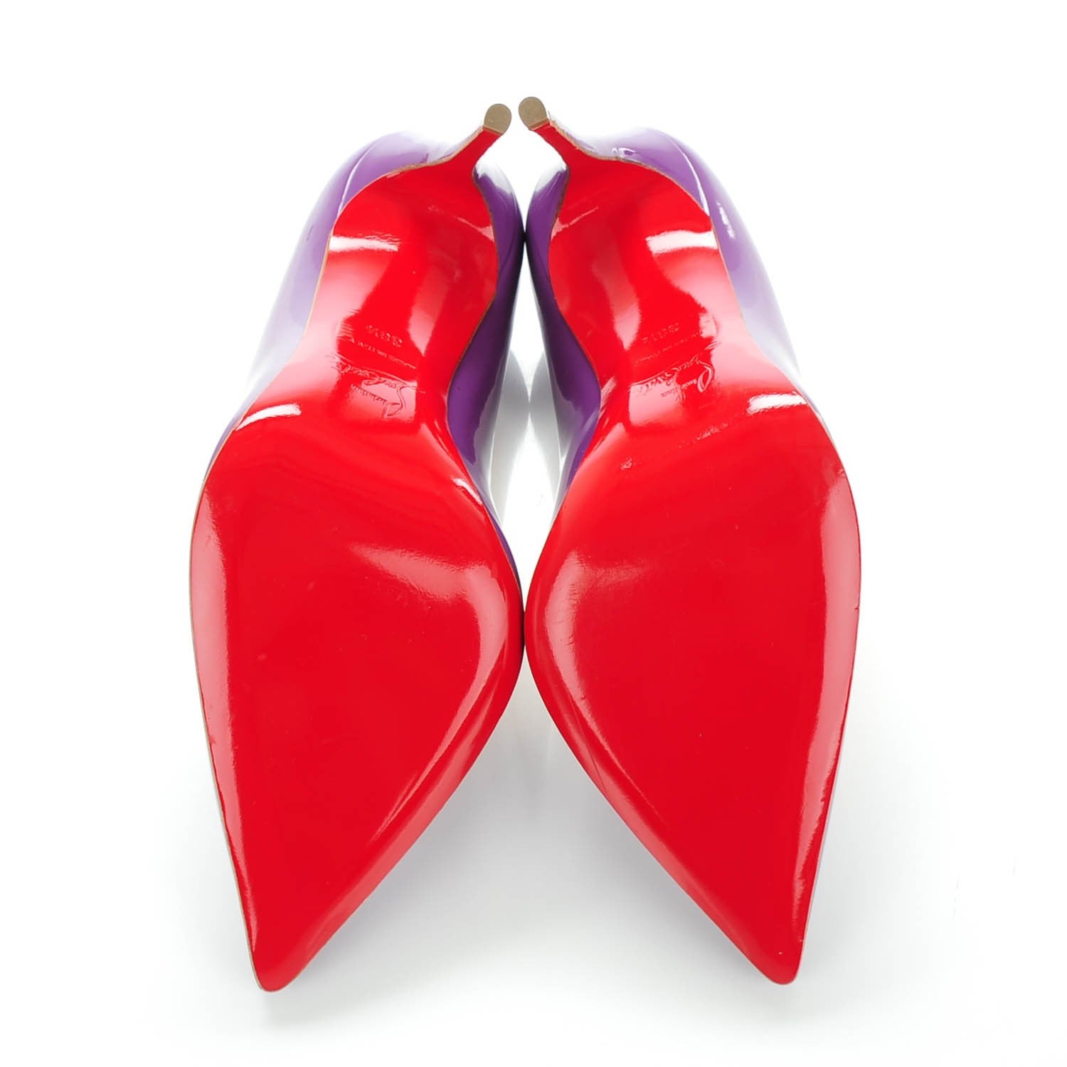 Christian Louboutin Patent So Kate 120 Pumps 38.5 Violet 5 of 8