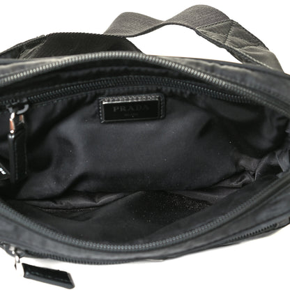 Prada Tessuto Nylon Belt Bag Black 4 of 6