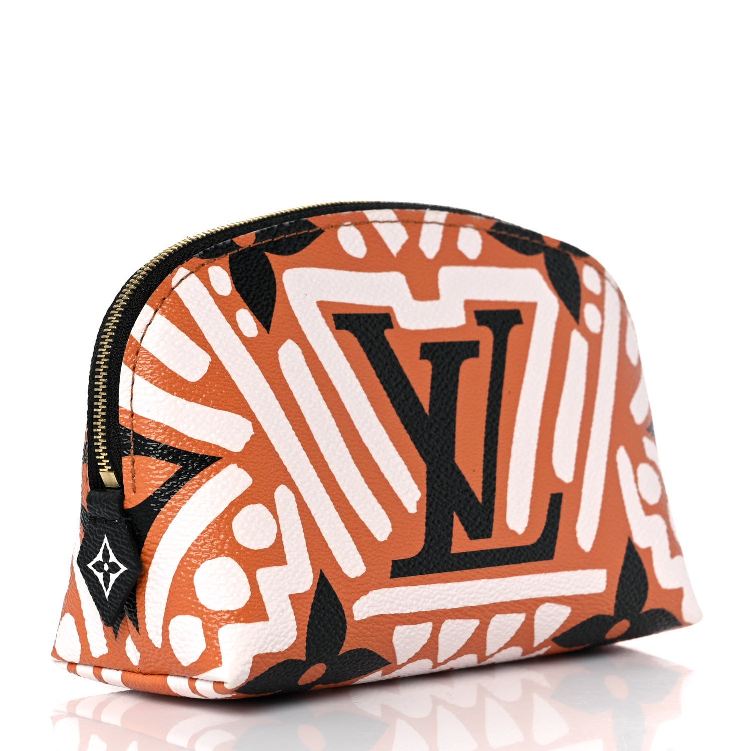 Louis Vuitton Monogram Giant Crafty Cosmetic Pouch Crème Caramel 3 of 8