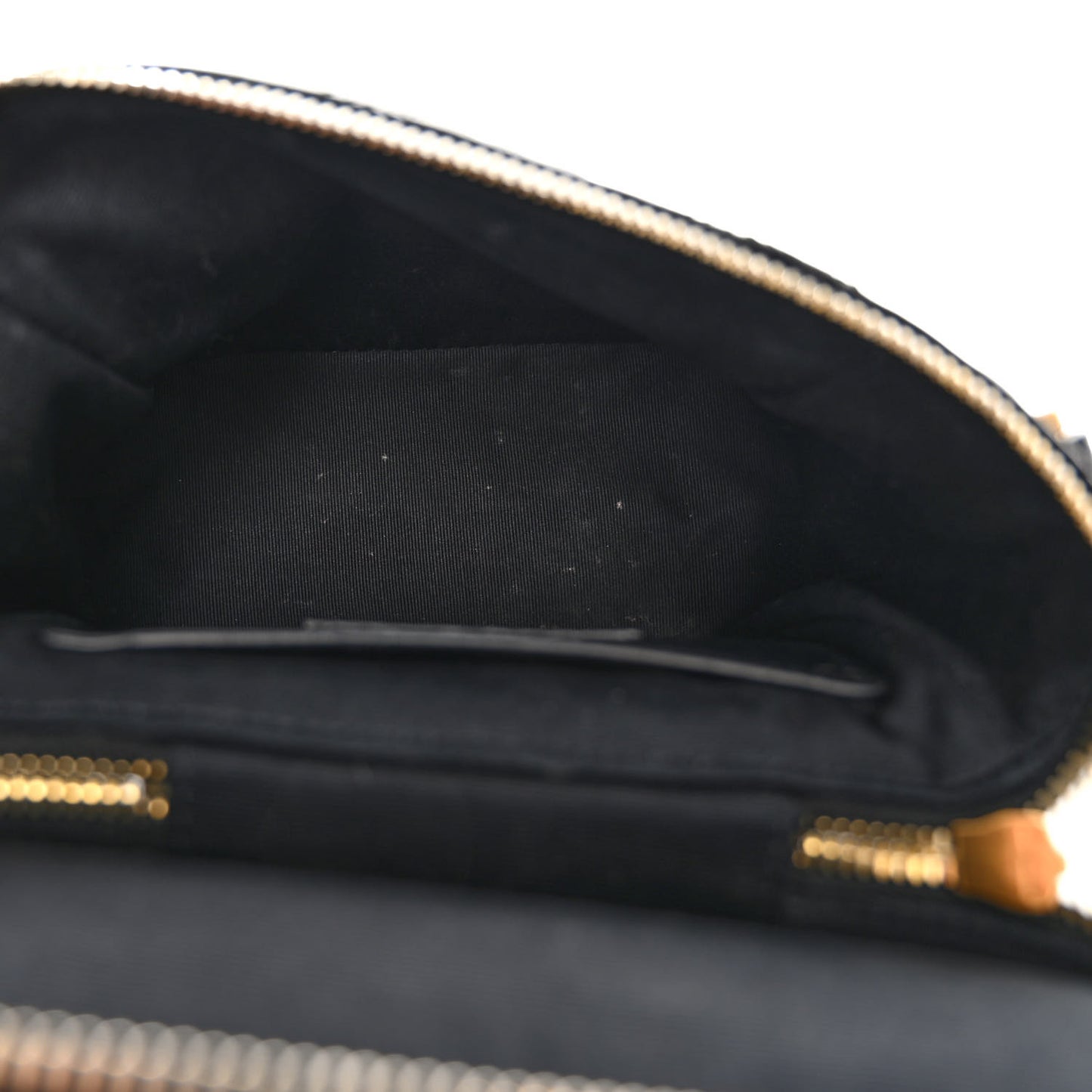 Grain de Poudre Quilted 80's Vanity Bag Black