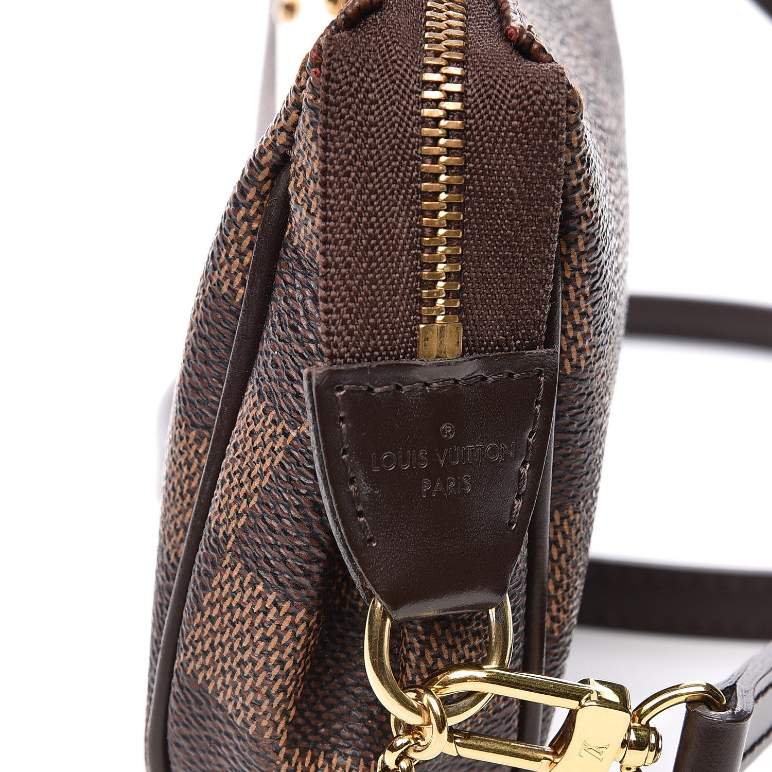 Louis Vuitton Damier Ebene Eva Clutch 6 of 9