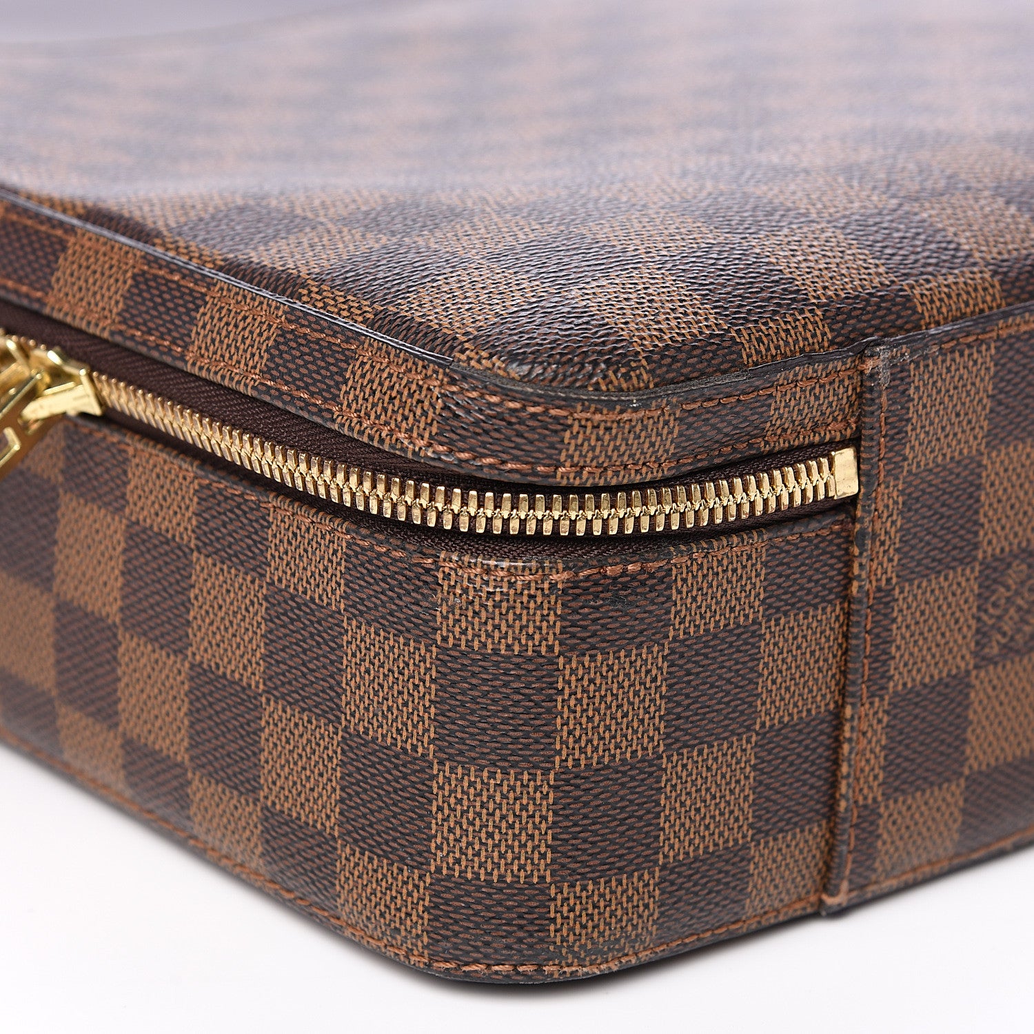 Louis Vuitton Damier Ebene Porte Ordinateur Sabana Computer Case 7 of 14