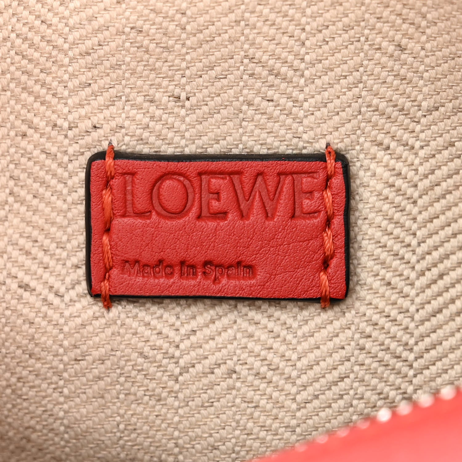 Loewe Calfskin Mini Puzzle Bag Pomodoro 6 of 11