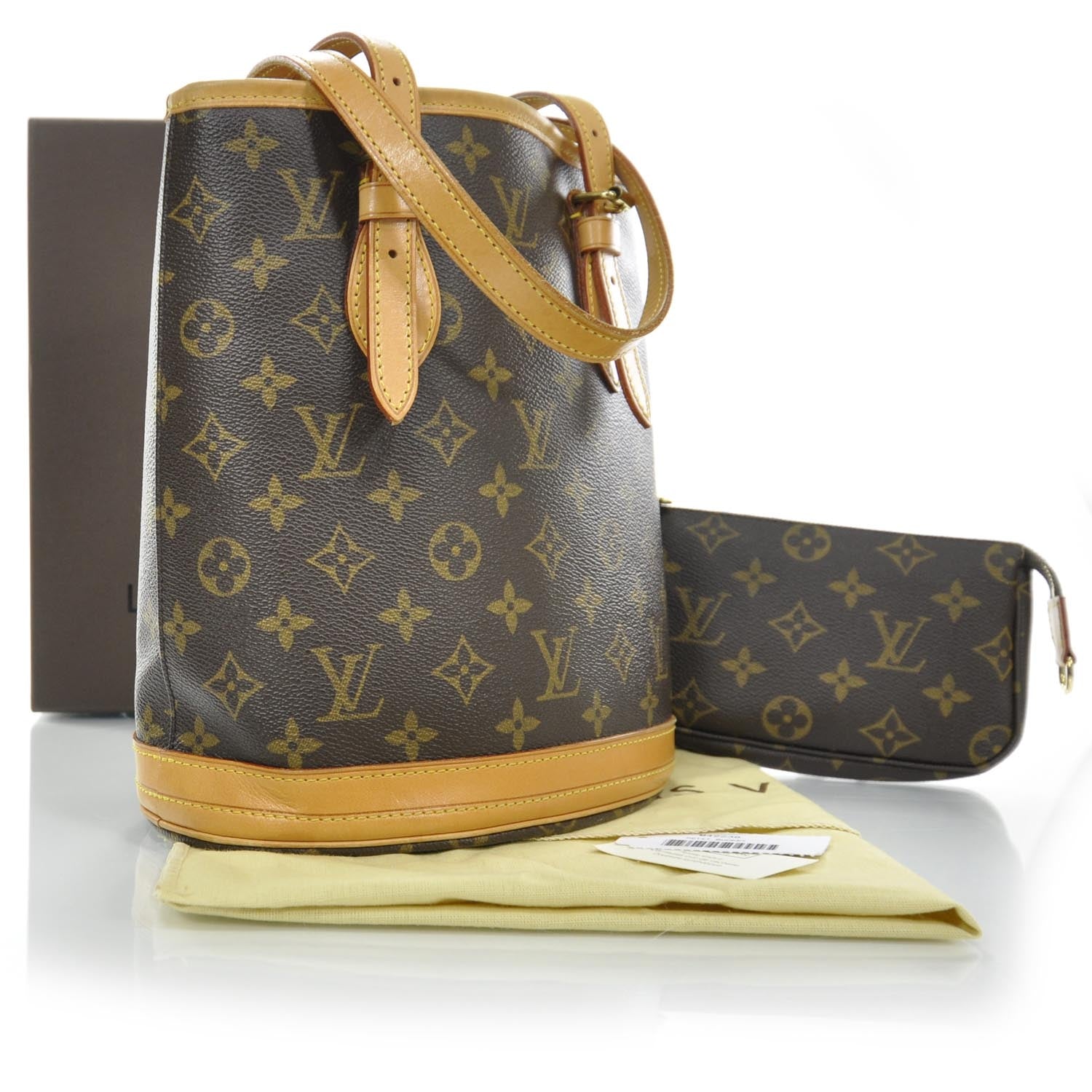 Louis Vuitton Monogram Petit Bucket 23 3 of 8