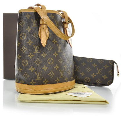 Louis Vuitton Monogram Petit Bucket 23 3 of 8