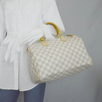 Louis Vuitton Damier Azur Speedy 30 2 of 13