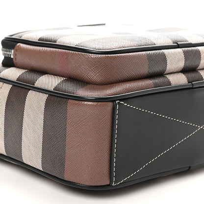 Burberry Canvas Check Paddy Messenger Birch Brown 8 of 9