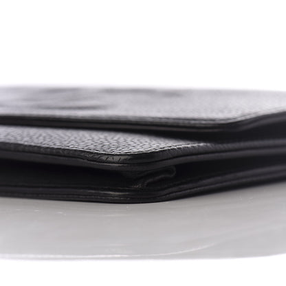 Chanel Caviar Timeless CC Wallet On Chain WOC Black 9 of 11